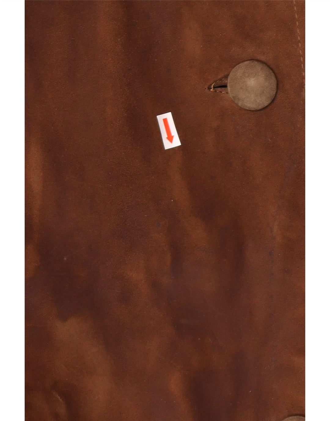 STRONG & FISHER LTD Damen Vintage Wildledermantel UK 18 XL Braun Klassisch