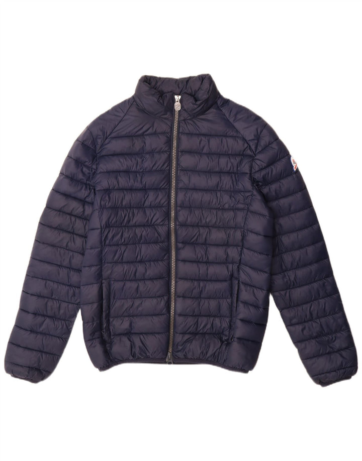 Invicta Damen Wattierte Jacke UK 40 Large Marineblau Polyamid
