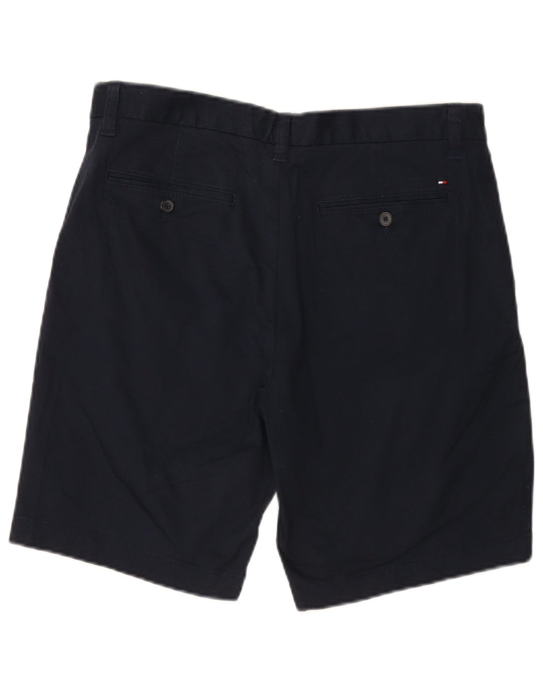 Tommy Hilfiger Herren Chino-Shorts W33 Mittelmarineblaue Baumwolle