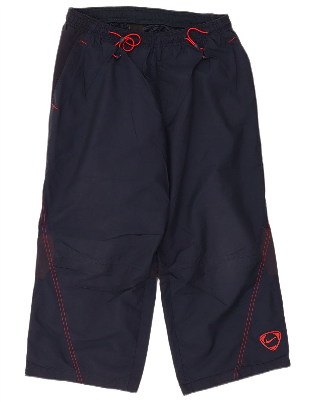 NIKE Capri-Trainingshose für Herren, mittelgroßes marineblaues Colourblock-Nylon