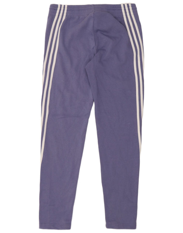 Adidas Damen Trainingshose Jogger UK 4-6 XS Lila Baumwolle