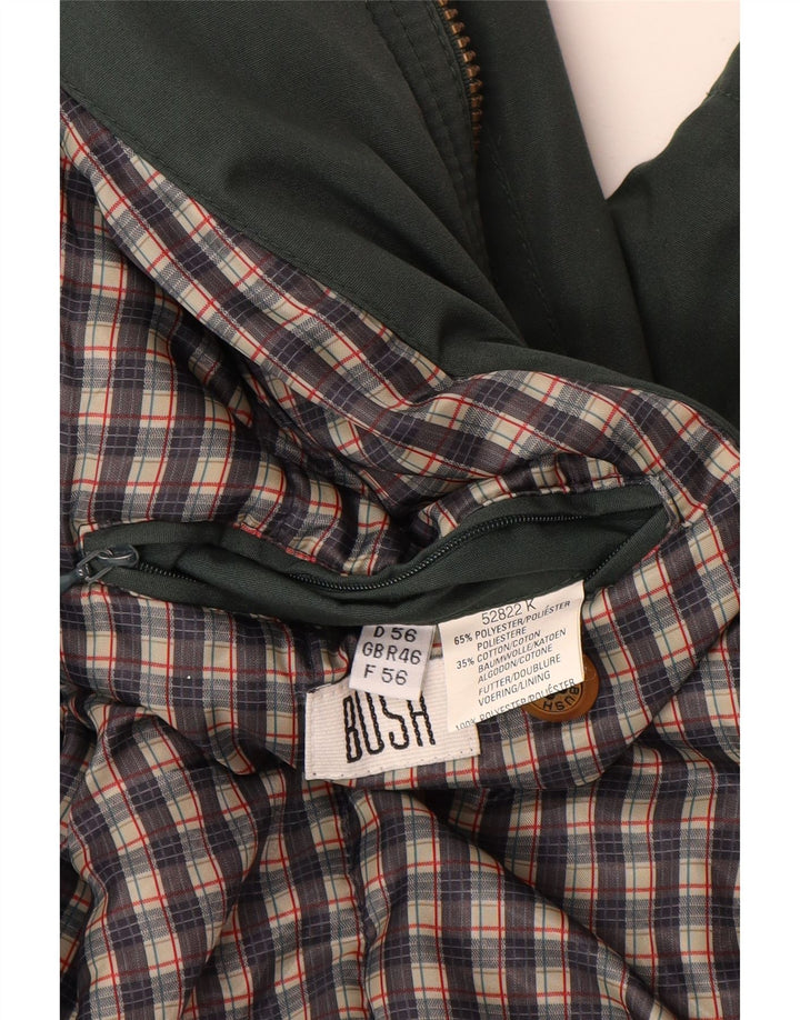 Bush Herren Utility Jacke UK 46 3XL Grün Polyester