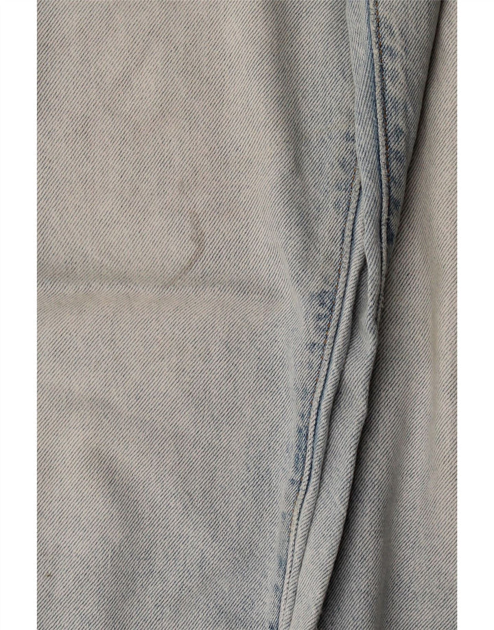 Levi's Damen Ribcage Straight Jeans W24 L26 Blaue Baumwolle