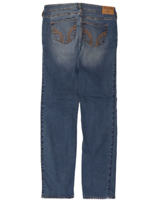 Hollister Womens Straight Jeans US 7 Medium W28 L32 Blue Cotton