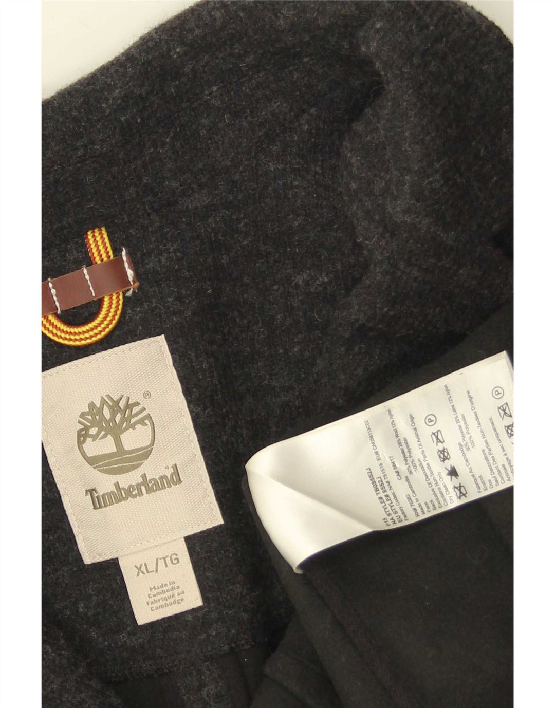 Timberland Herren 2-Knopf-Blazerjacke UK 42 XL Graues Polyester