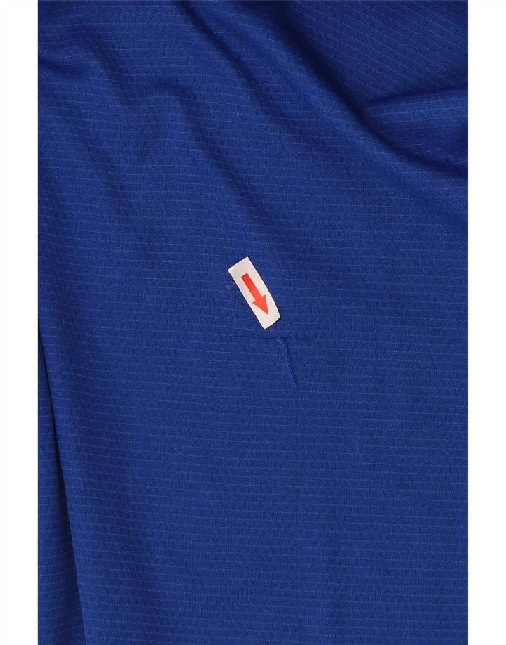 Adidas Herren T-Shirt Top Large Blau Polyester