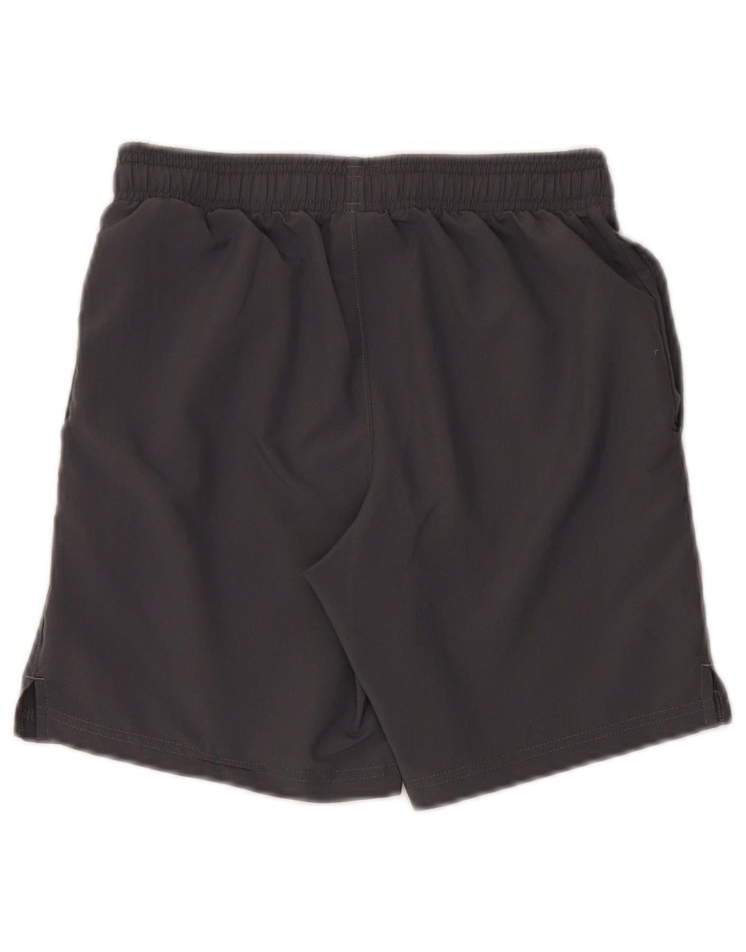 Under Armour Jungen-Sportshorts mit Grafik, 9–10 Jahre, mittelgraues Polyester