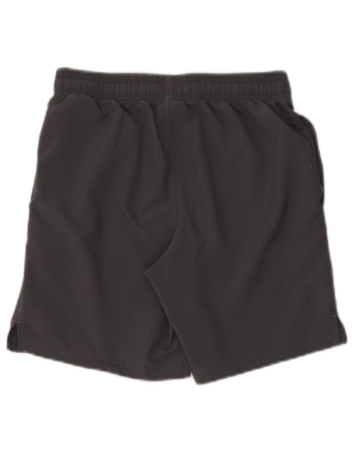 Under Armour Jungen-Sportshorts mit Grafik, 9–10 Jahre, mittelgraues Polyester