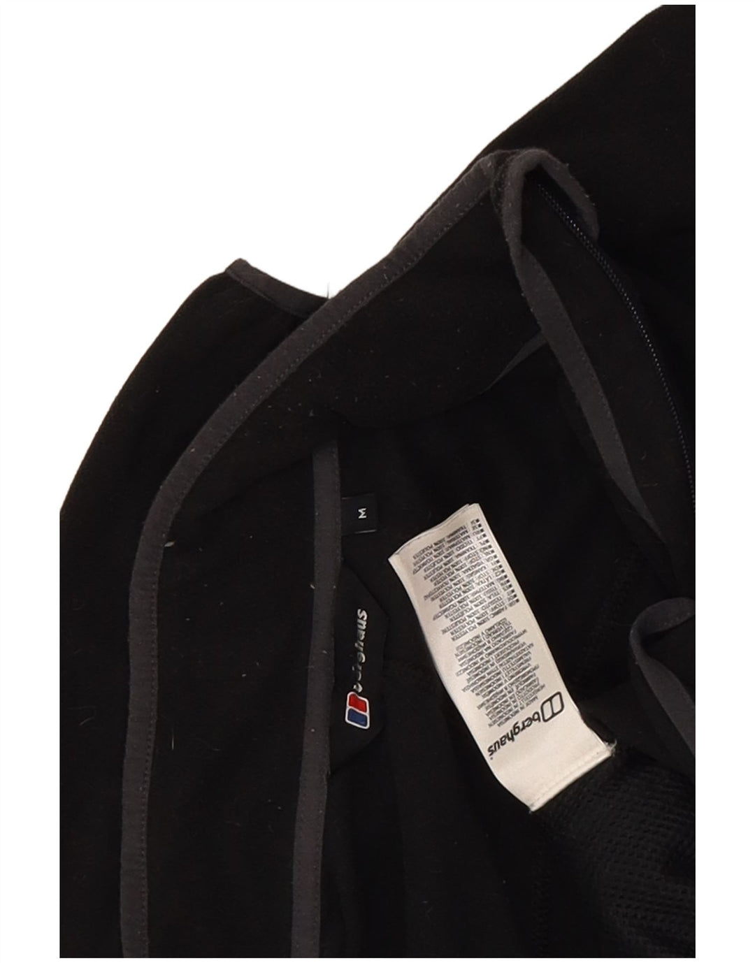 Berghaus Herren Fleecejacke UK 38 Medium Schwarz Polyester
