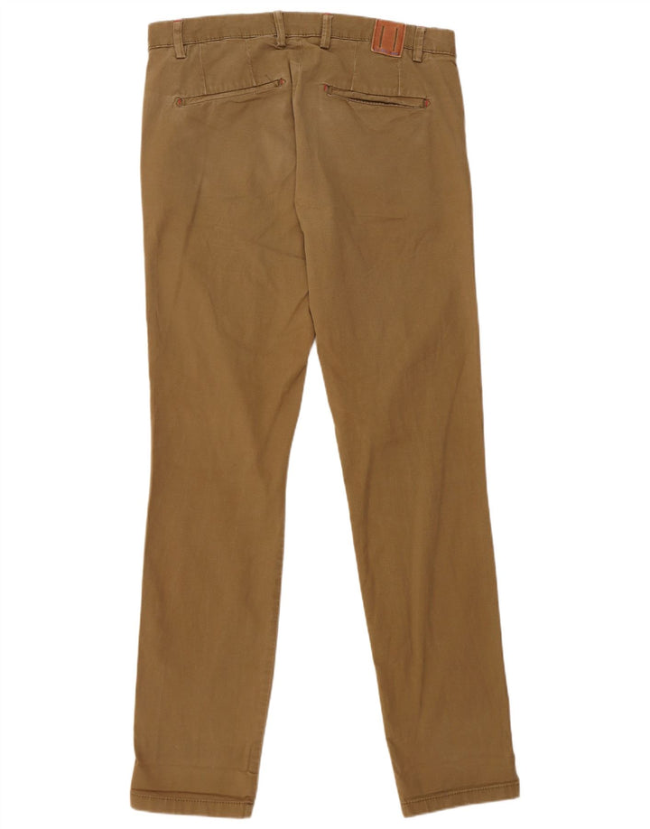 Zara Slim Chino-Hose für Herren, EU 40, M, W31, L33, Braun