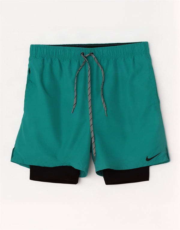 Nike Herren Sportshorts Medium Türkis Polyester