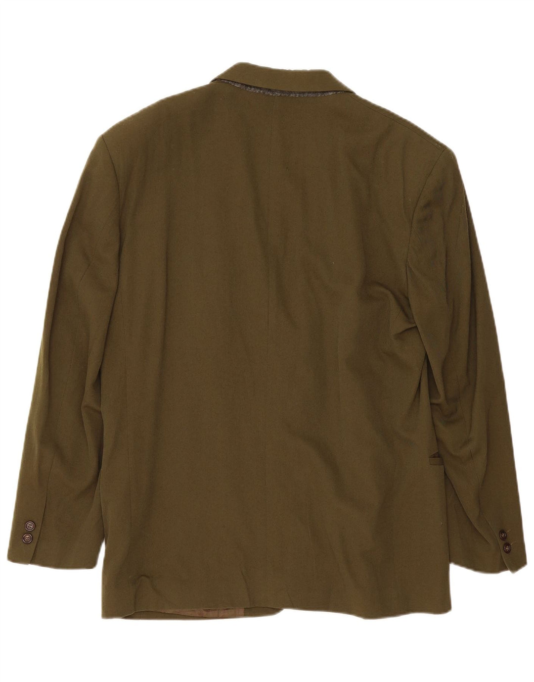 Byblos Herren-Blazer mit 2 Knöpfen, IT 50, große Khaki-Wolle
