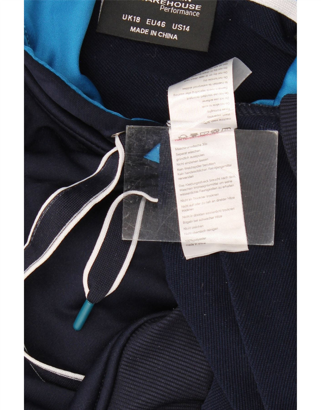 MOUNTAIN WAREHOUSE Damen Kapuzenpullover UK 18 XL Marineblau Polyester