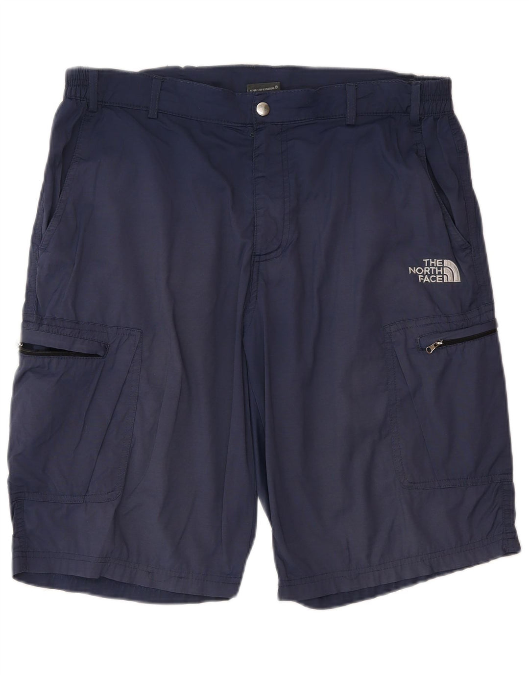 The North Face Herren-Cargoshorts Medium W36 Marineblaues Polyester