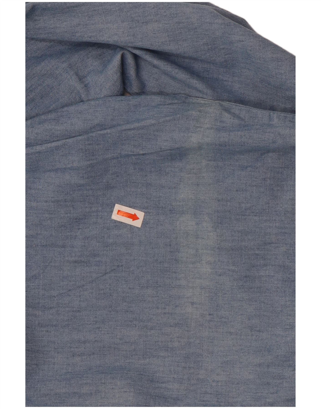 Izod Damen Jeanshemd UK 16 Large Blau Baumwolle