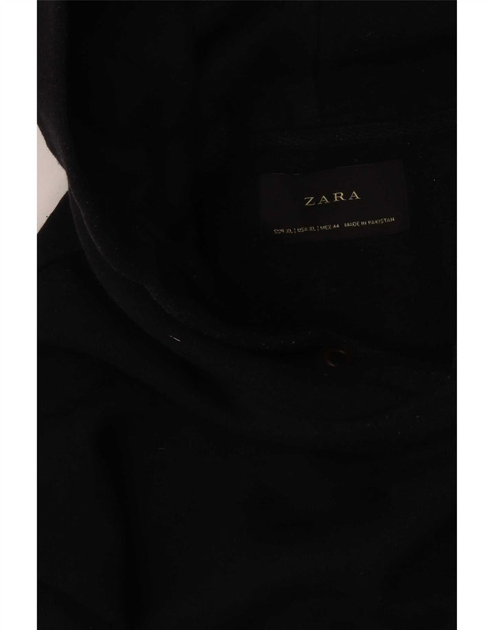 Zara Herren Kapuzenpullover XL Schwarz