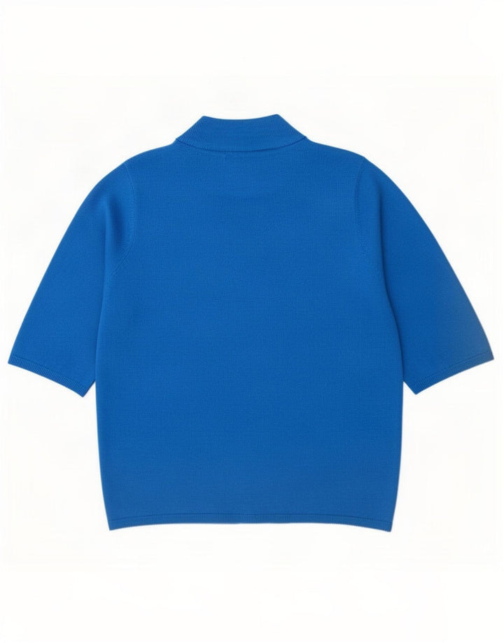 Marks & Spencer Rollkragenpullover für Damen, Gr. 14, Mittelblau