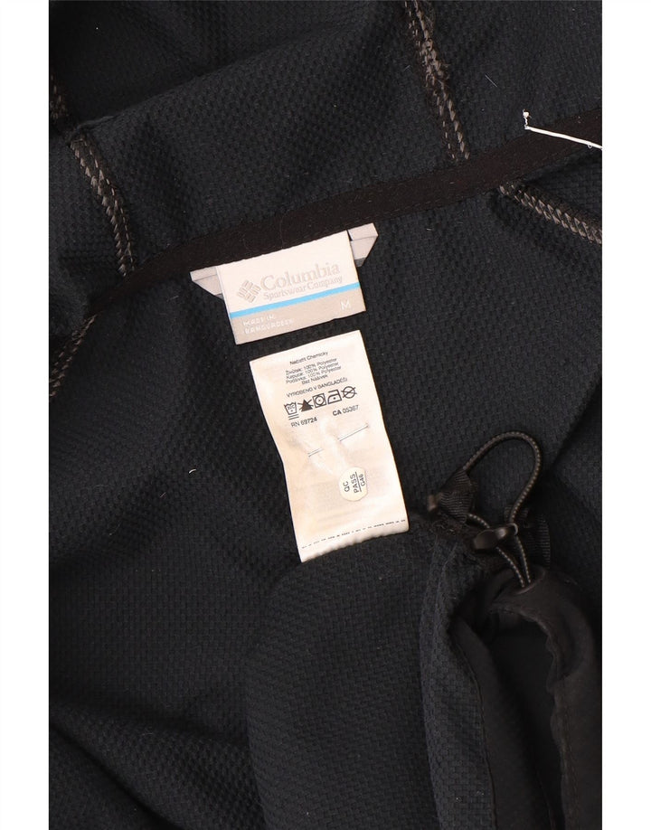 Columbia Herren-Regenjacke mit Kapuze, UK 38, mittelschwarz, Polyester