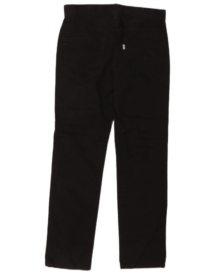 Levi's Slim Chino-Hose für Herren, W29, L30, schwarze Baumwolle