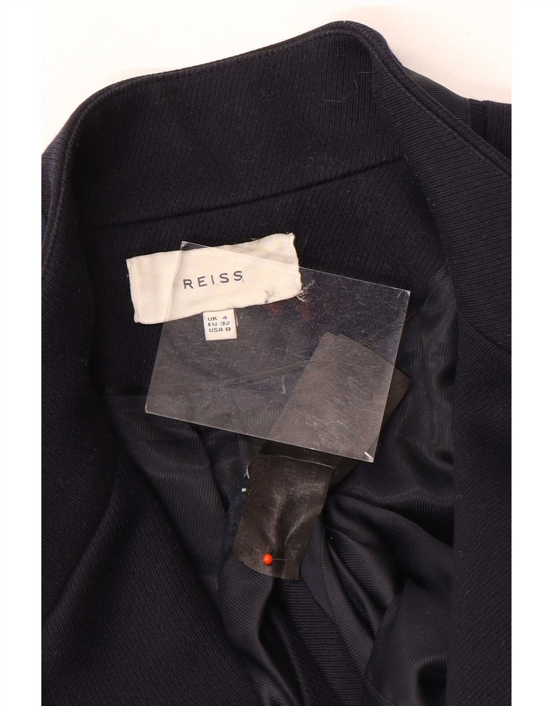 Reiss Damenmantel UK 4 XS Marineblaue Wolle