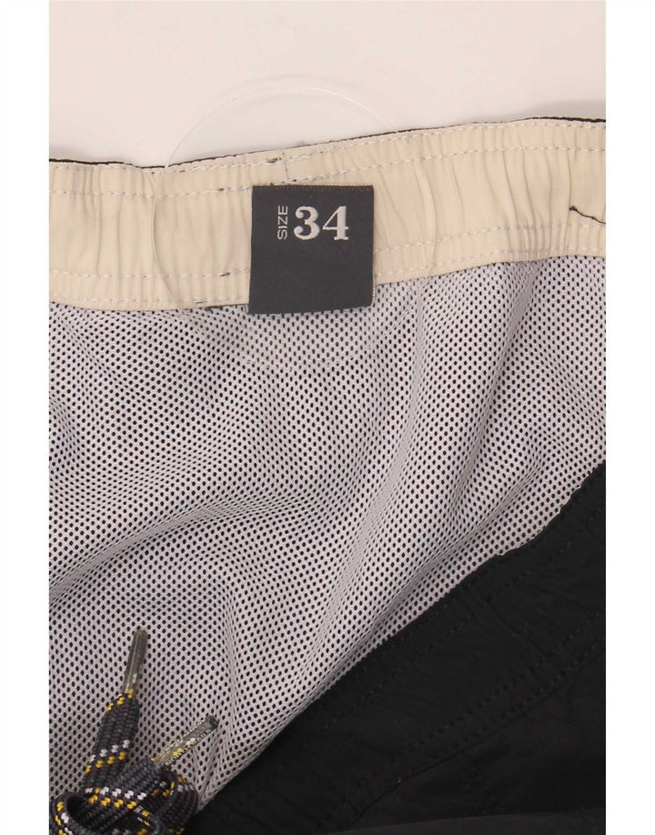 North Sails Herren-Badeshorts mit Grafik, groß, marineblau, Polyamid