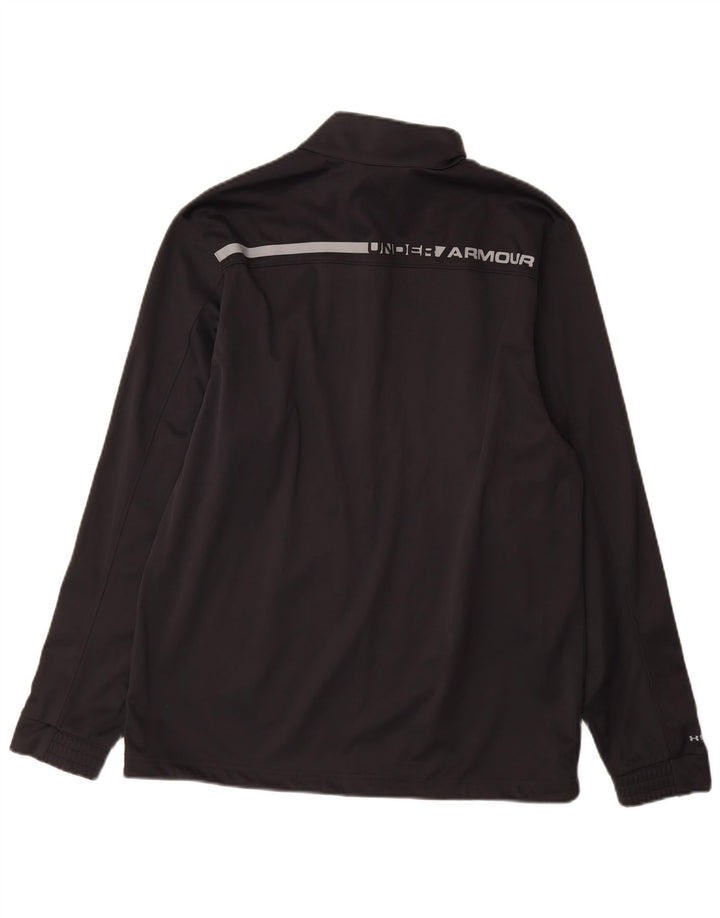 Under Armour Herren Cold Gear Graphic Pullover Trainingsanzug Top Medium Schwarz