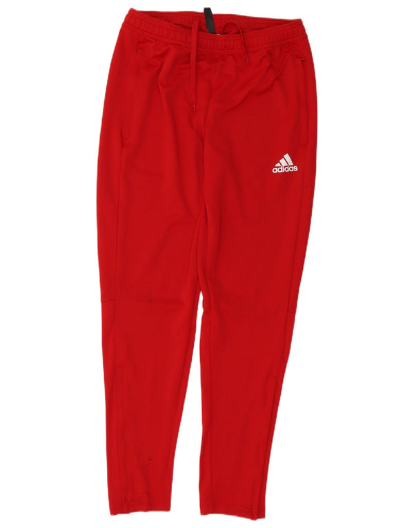 Adidas Herren Aeroready Trainingshose UK 38/40 Mittelrotes Polyester
