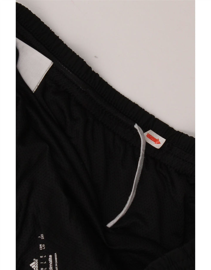 Adidas Herren Climalite Sport Shorts Large Schwarz Polyester