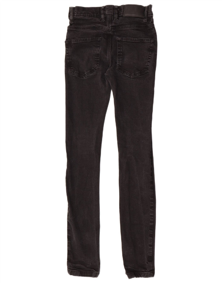 French Connection Slim-Jeans für Herren, W28, L32, schwarze Baumwolle