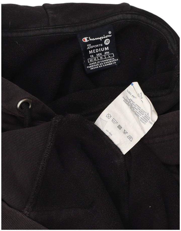 Champion Herren-Kapuzenpullover mit Grafik, mittelschwarz, Baumwolle
