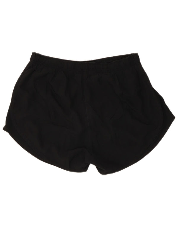 NIKE Damen Dri Fit Sport Shorts UK 14 Medium Schwarz Polyester