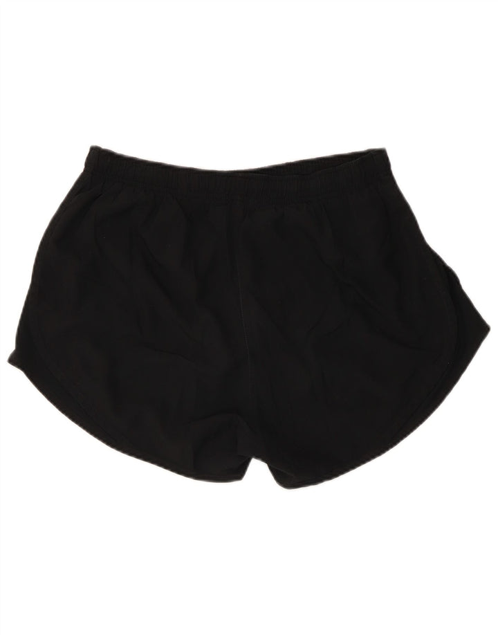 NIKE Damen Dri Fit Sport Shorts UK 14 Medium Schwarz Polyester