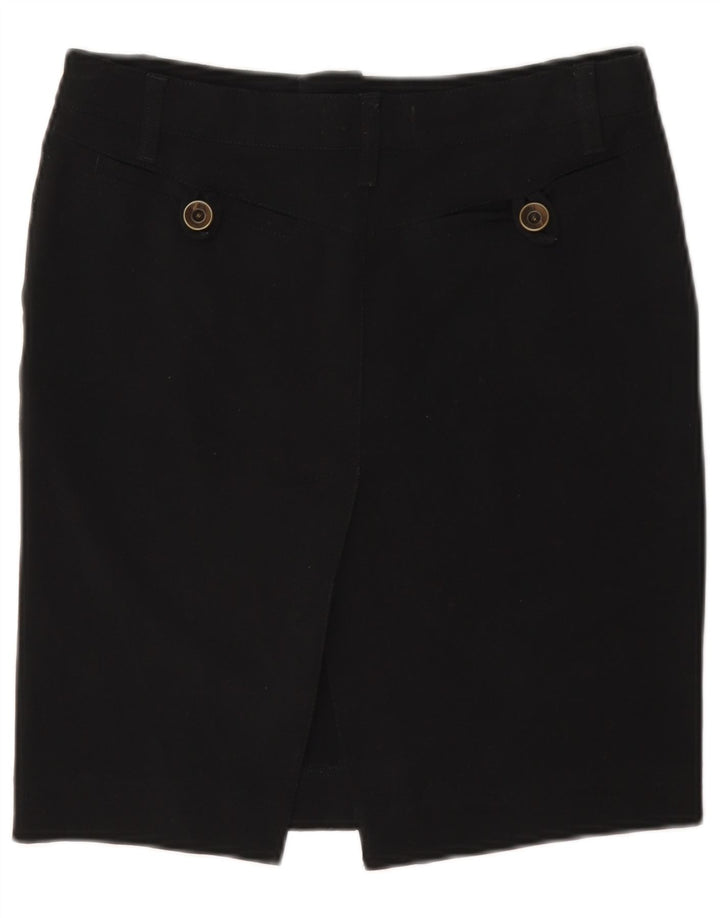 Liu Jo Damen Bleistiftrock W26 Small Schwarz Polyester
