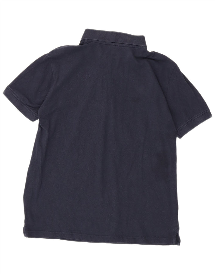 Kappa Herren-Poloshirt, mittelmarineblaue Baumwolle
