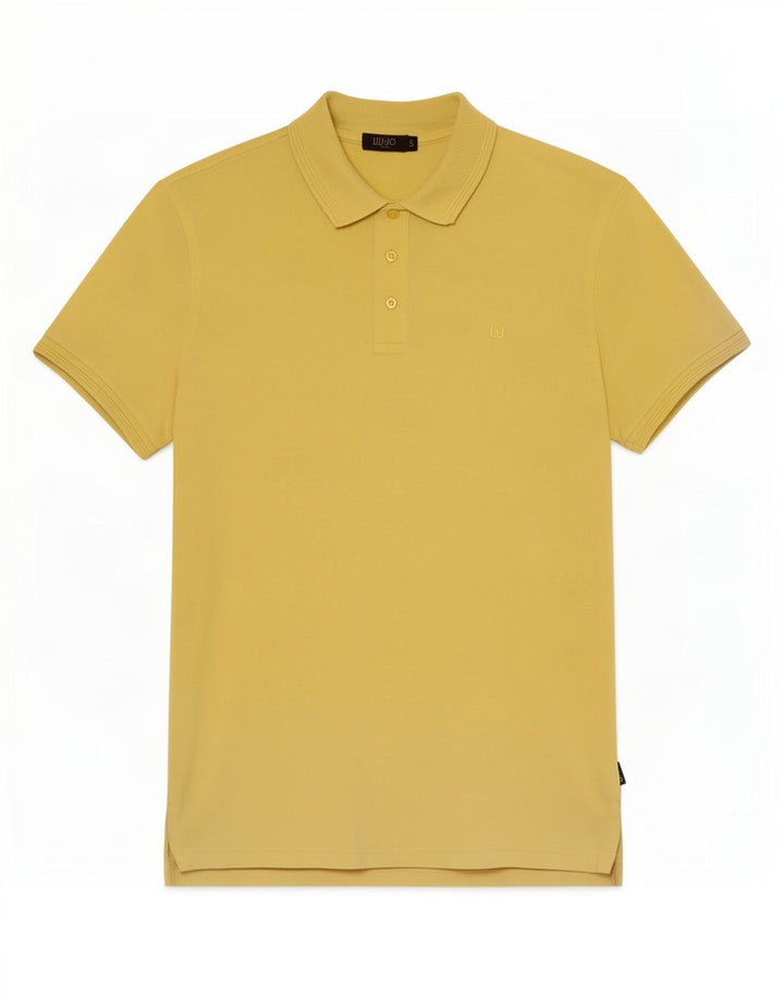 Liu Jo Herren Poloshirt Small Gelb