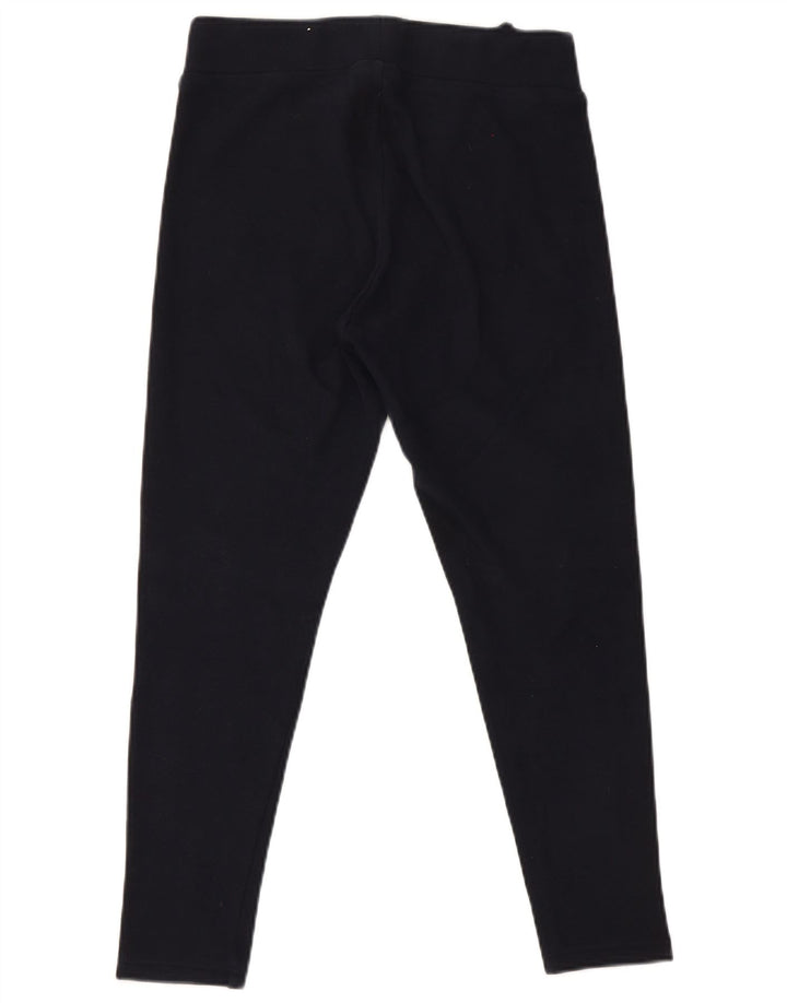 Marks & Spencer Damen Leggings UK 12 Medium Marineblau Polyester