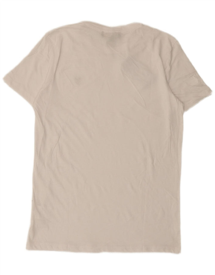 Lyle & Scott Herren T-Shirt-Oberteil aus mittelweißer Baumwolle