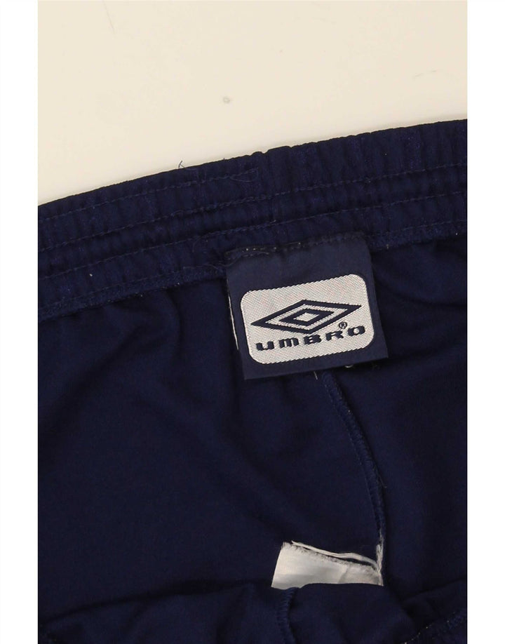 Umbro Herren-Sportshorts, groß, marineblau, Nadelstreifen