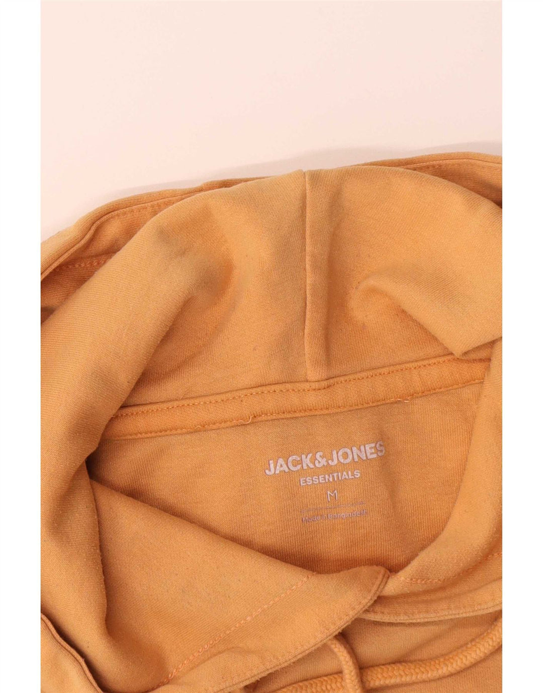 Jack & Jones Herren Kapuzenpullover aus mittelgelber Baumwolle