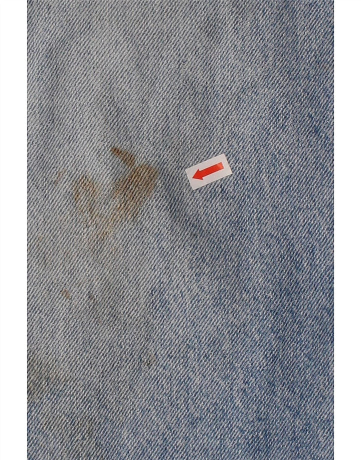 LEE Mens Straight Jeans W38 L34 Blue Cotton