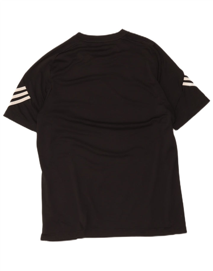 Adidas Herren Grafik T-Shirt Top Large Schwarz Polyester Sport