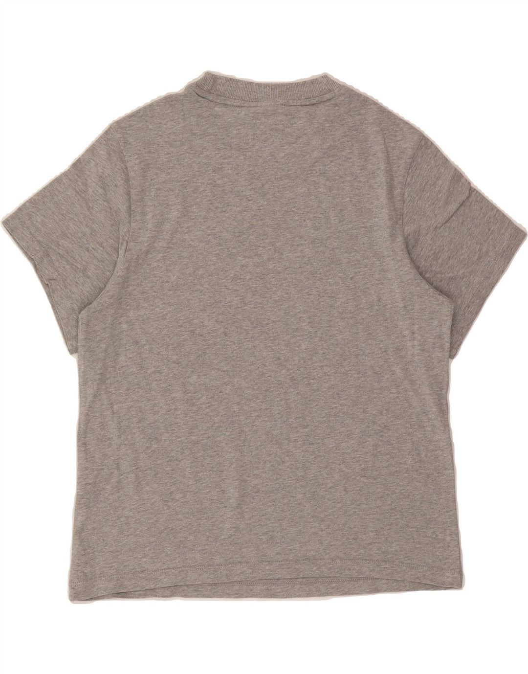 ADIDAS Womens T-Shirt Top UK 8 Small Grey Cotton Vintage Adidas and Second-Hand Adidas from Messina Hembry 