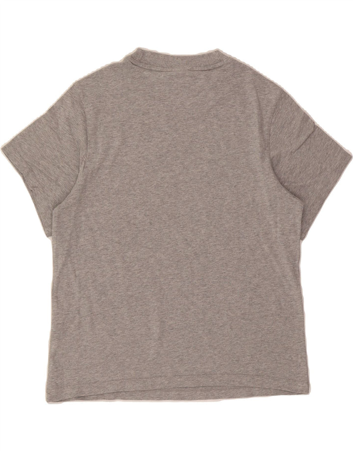 ADIDAS Womens T-Shirt Top UK 8 Small Grey Cotton Vintage Adidas and Second-Hand Adidas from Messina Hembry 