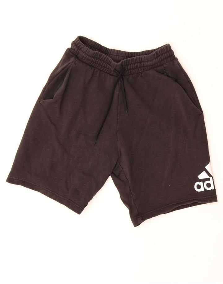 ADIDAS Herren Graphic Sport Shorts Small Schwarz Baumwolle