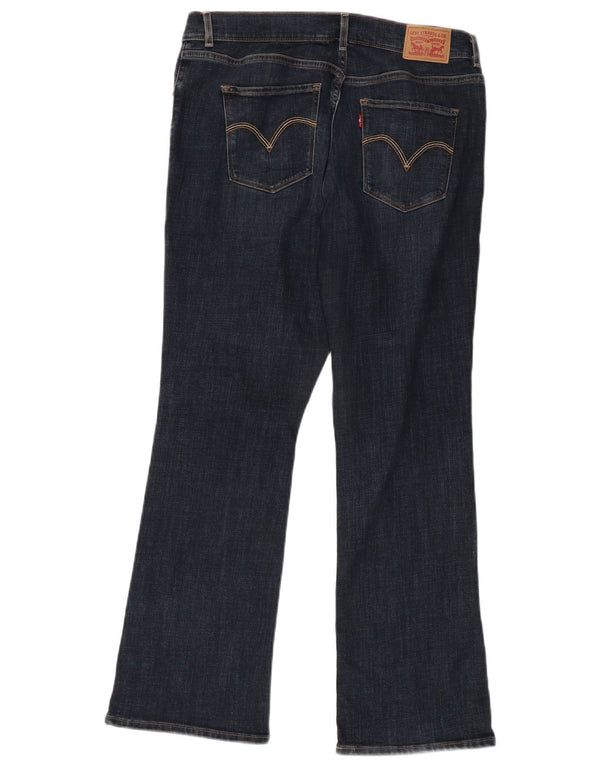 LEVI'S Damen Classic Bootcut Jeans US 12 Large W31 L30 Blaue Baumwolle