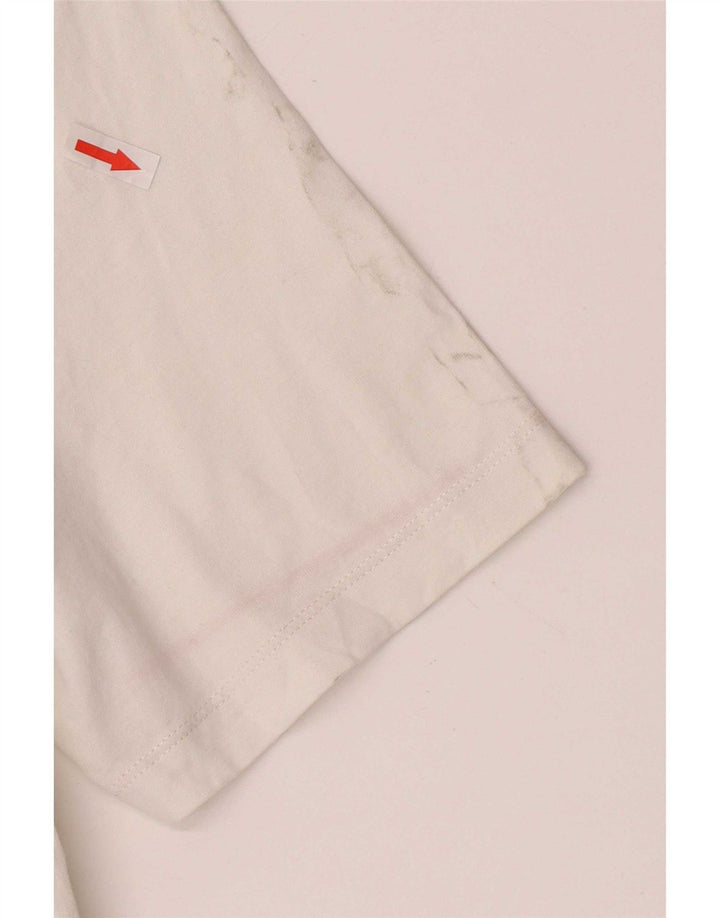 White Stuff Herren Authentisches Grafik-T-Shirt-Oberteil aus mittlerer Baumwolle