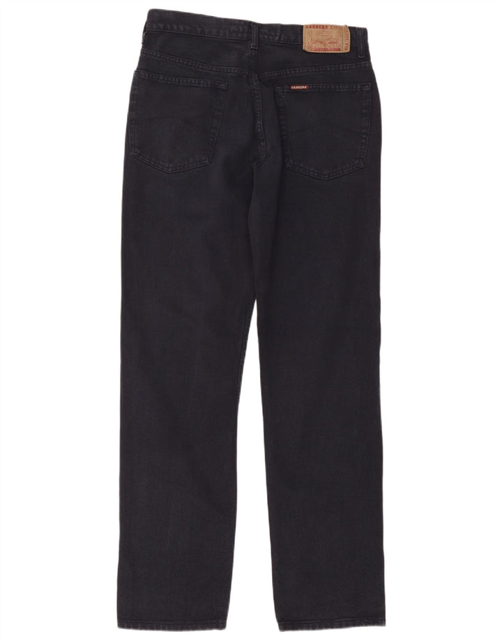Carrera Herren Straight Jeans W33 L33 Marineblaue Baumwolle
