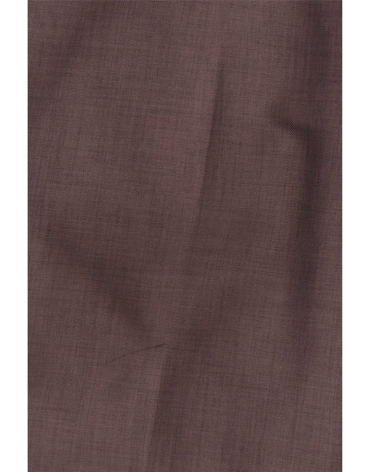 Farah Herren gerade Chinohose W32 L31 Grau Polyester