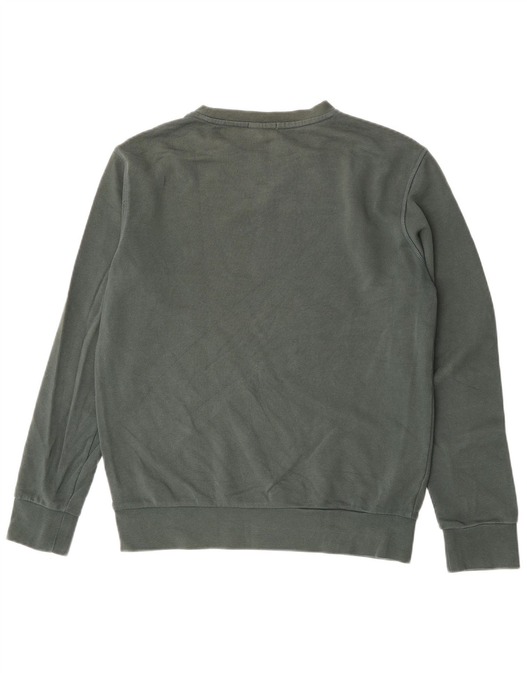 Mistral Herren-Sweatshirt mit Grafik, Größe S, grüne Baumwolle