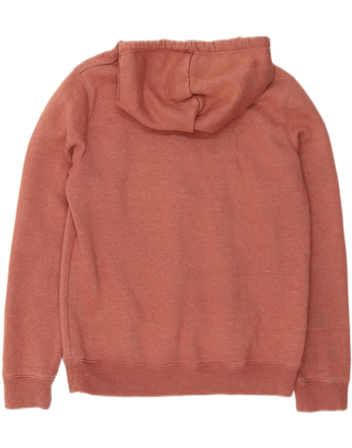 SALTROCK Damen-Kapuzenpullover mit Grafik, UK 12, mittlere kastanienbraune gefleckte Baumwolle